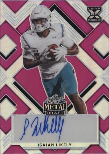 2022 Leaf Metal Draft Isaiah Likely #BA-IL1