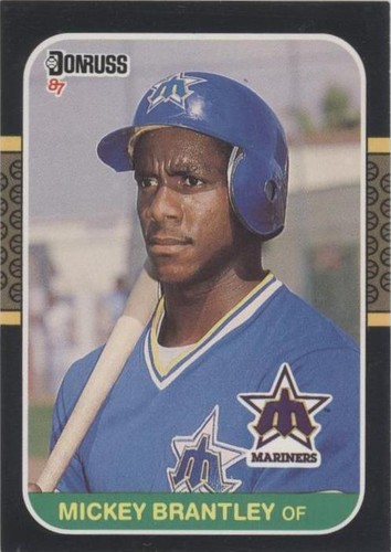 1987 Donruss - Mickey Brantley #656