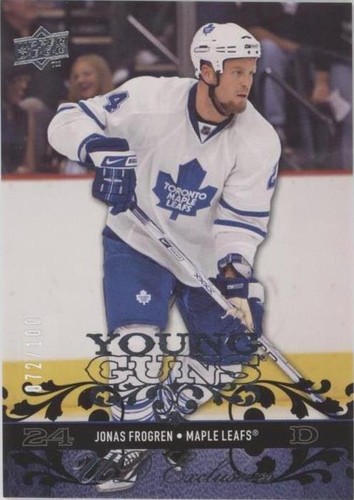2008-09 Upper Deck - Jonas Frogren #496