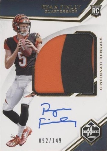 2019 Panini Limited Ryan Finley #156