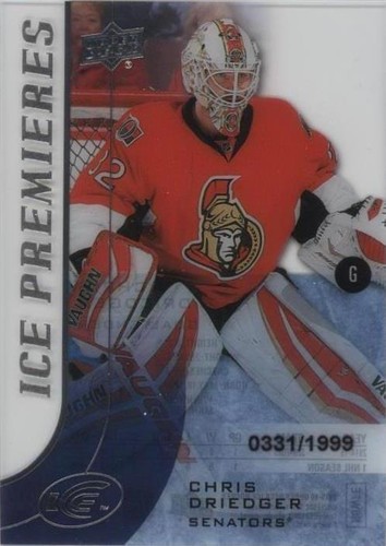 2015-16 Upper Deck Ice - Chris Driedger #107