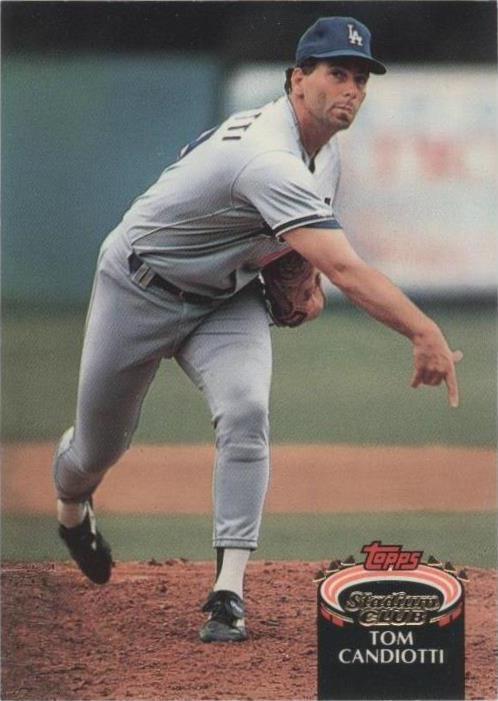 1992 Topps Stadium Club - Том Кандиотти No875