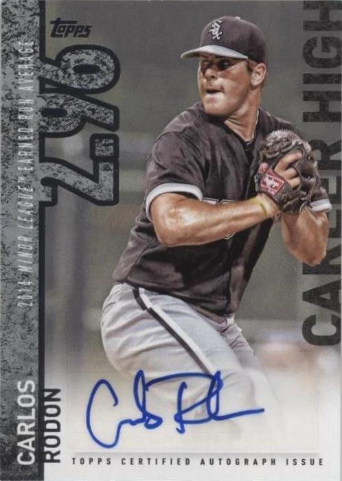 Topps 2015 - Carlos Rodon #CHA-CR