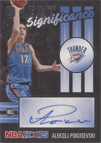 2020-21 Panini NBA Hoops - Aleksej Pokusevski #GS-APO