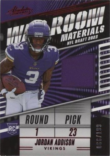 2023 Panini Absolute Jordan Addison #WR-JA
