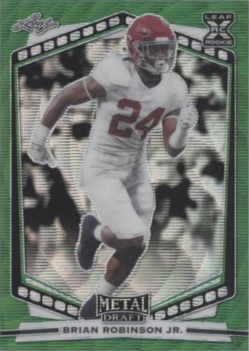 2022 Leaf Draft Brian Robinson Jr. #B-BRJ