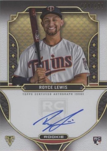 2022 Topps Triple Threads - Royce Lewis #RA-RL