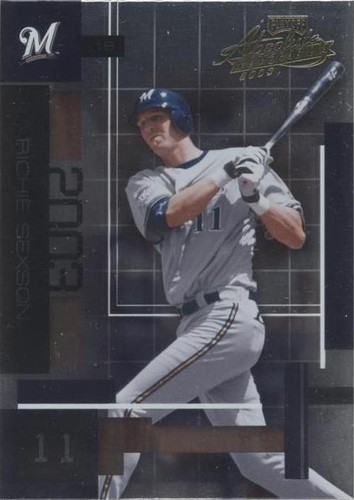 2003 Playoff Absolute Memorabilia - Richie Sexson #62