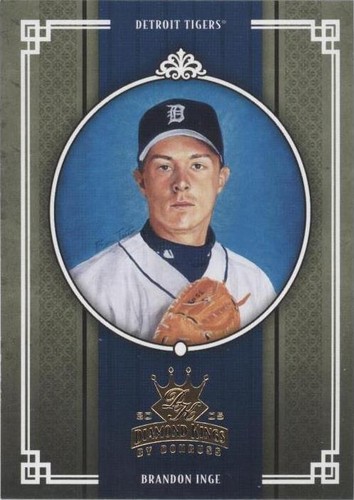 2005 Donruss Diamond Kings - Brandon Inge #92