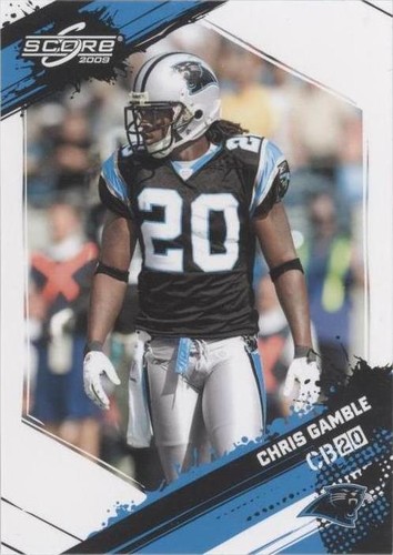 2009 Score Chris Gamble #39
