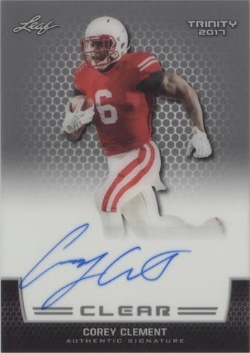 2017 Leaf Trinity Corey Clement #CA-CC1