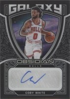 2020-21 Panini Obsidian - Coby White #GAL-CWT