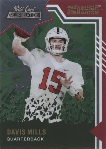2021 Wild Card Alumination Davis Mills #SM-8