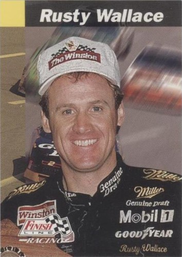 1993 Pro Set Finish Line - Rusty Wallace #5