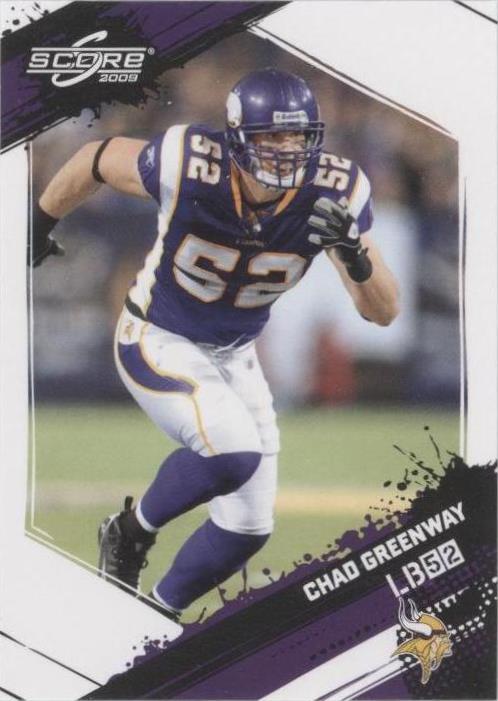 2009 Score Chad Greenway #163
