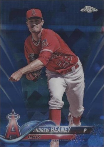 2018 Topps Chrome Sapphire Edition - Andrew Heaney #491