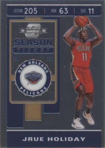 2019-20 Panini Contenders Optic - Jrue Holiday #25