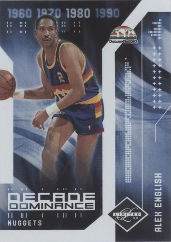 2009-10 Panini Limited - Alex English #10