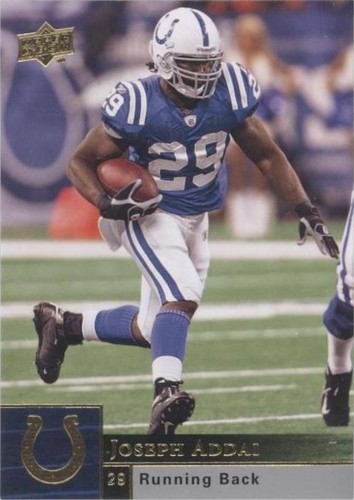 2009 Upper Deck Joseph Addai #86