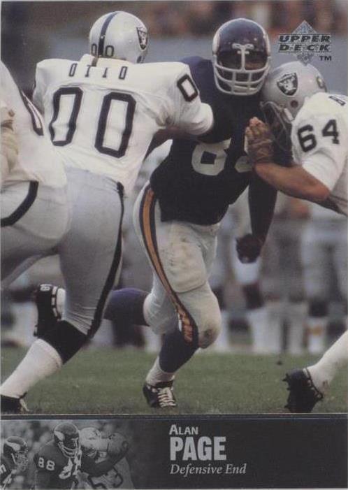 Upper Deck NFL Legends 1997 Alan Page #58