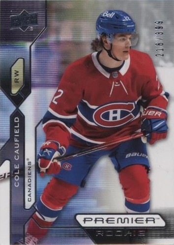 2021-22 Upper Deck Premier - Cole Caufield #106