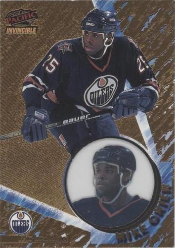 1997-98 Pacific Invincible - Mike Grier #55