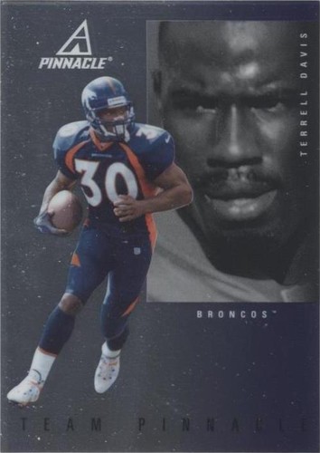 1997 Pinnacle Emmitt Smith Terrell Davis #5