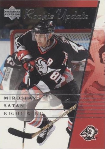 Chevrolet、TEAM SATAN 2002-03 Upper Deck Victory National Pride Miroslav Satan