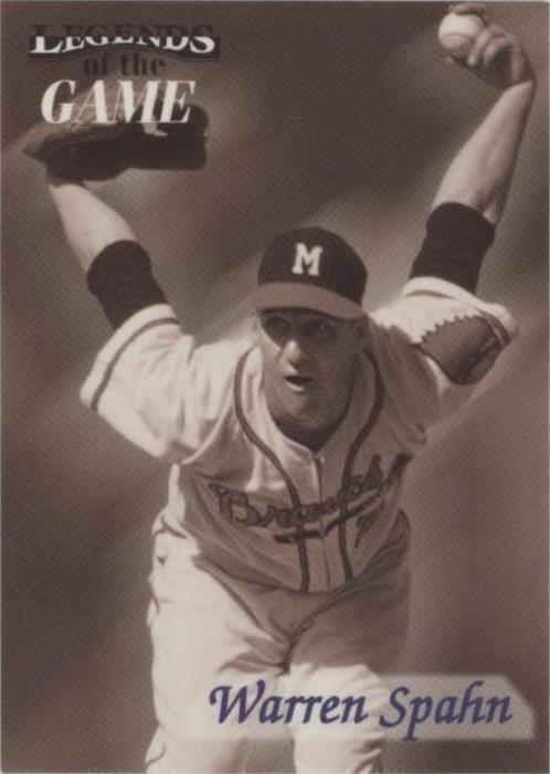 Fleer Sports Illustrated Then & Now 1998 - Warren Spahn #32