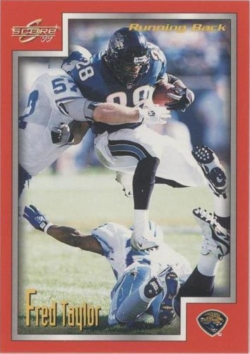 1999 Score Fred Taylor #128