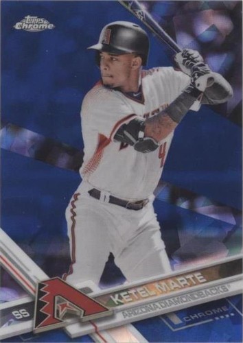 2017 Topps Chrome Sapphire Edition - Ketel Marte #663