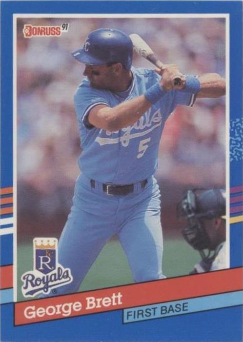 Donruss 1991 - George Brett #201