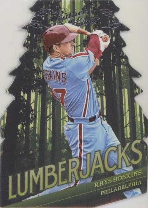 2019 Panini Leather & Lumber - Rhys Hoskins #LJ-14