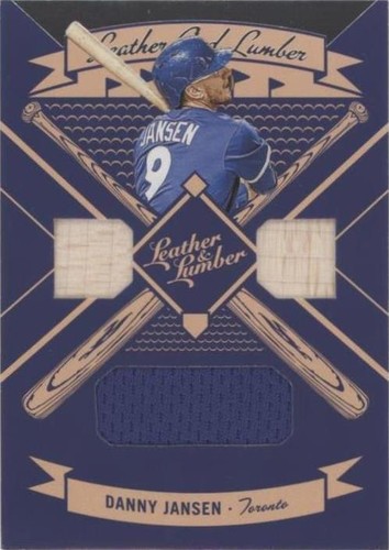 2019 Panini Leather & Lumber - Danny Jansen #LLT-DJ