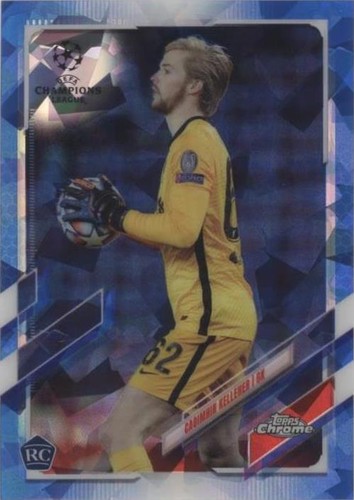 2020-21 Topps Chrome UCL Sapphire Edition Caoimhin Kelleher #35