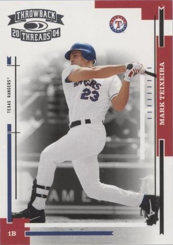 2004 Donruss Throwback Threads - Mark Teixeira #192