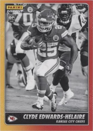2020 Panini Instant NFL Clyde Edwards-Helaire #BW12