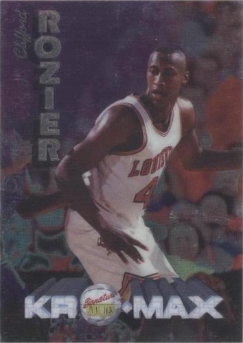 1994-95 Signature Rookies Kro-Max - Clifford Rozier #10