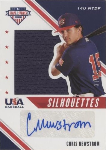 2020 Panini USA Baseball Stars & Stripes - Chris Newstrom #USJ-CN