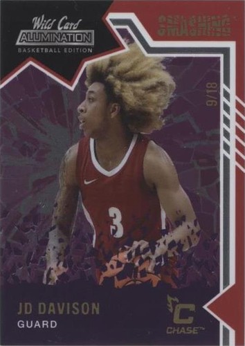 2021-22 Wild Card Alumination - JD Davison #SM-12