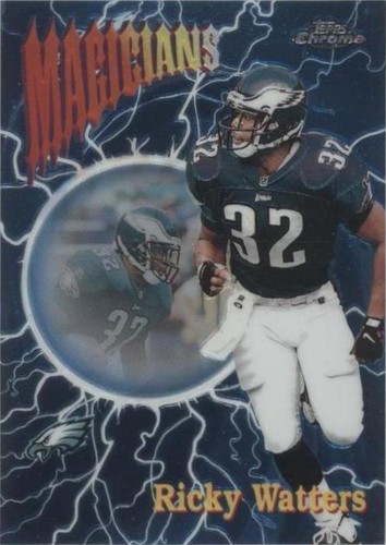 1997 Topps Chrome Ricky Watters #15