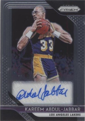 2018-19 Panini Prizm - Kareem Abdul-Jabbar #S-KAJ