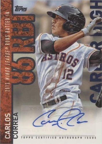2015 Topps Update Series - Carlos Correa #CHA-CC