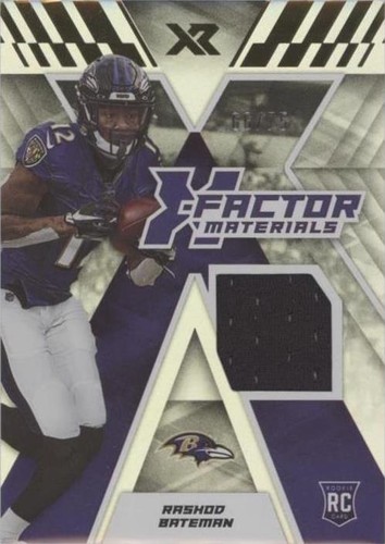 2021 Panini XR Rashod Bateman #XFM-RBA