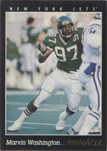 1993 Pinnacle Marvin Washington #211