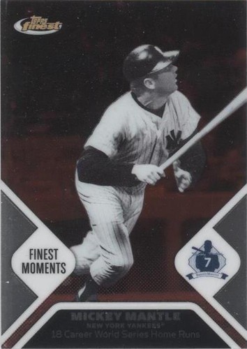 2006 Topps Finest - Mickey Mantle #MMFM11