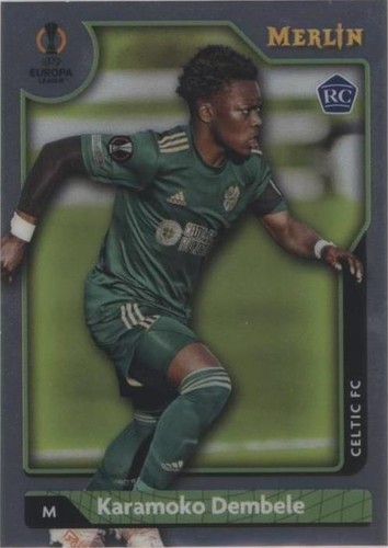 2021-22 Topps Merlin Collection Chrome UCL Karamoko Dembele #53