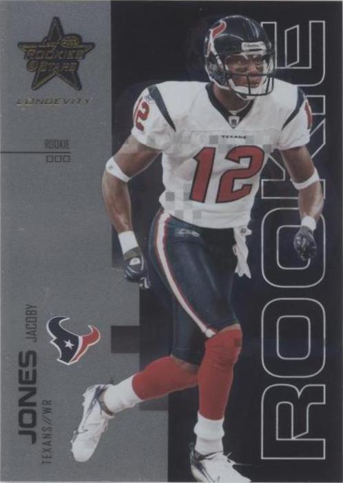 2007 Leaf Rookies & Stars Longevity Jacoby Jones #146