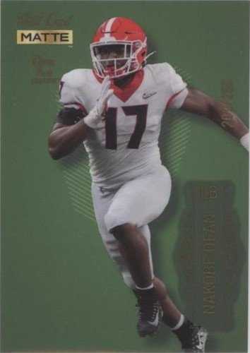 Nakobe Dean Trading Cards