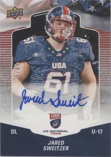 2018 Upper Deck USA Football Jared Sweitzer #A-31